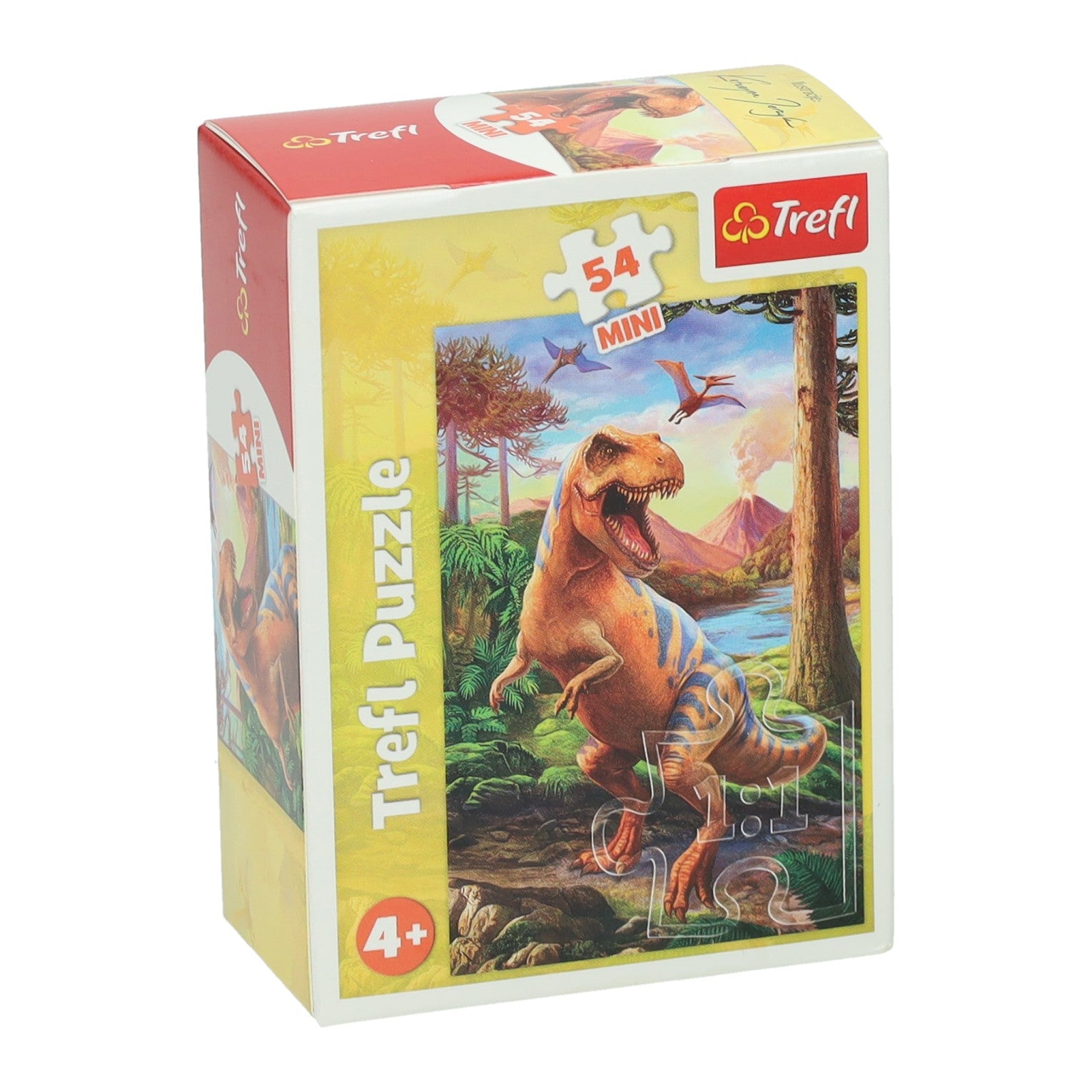 Mini-Puzzle „Fantastischer Dino“, 54 Teile.
