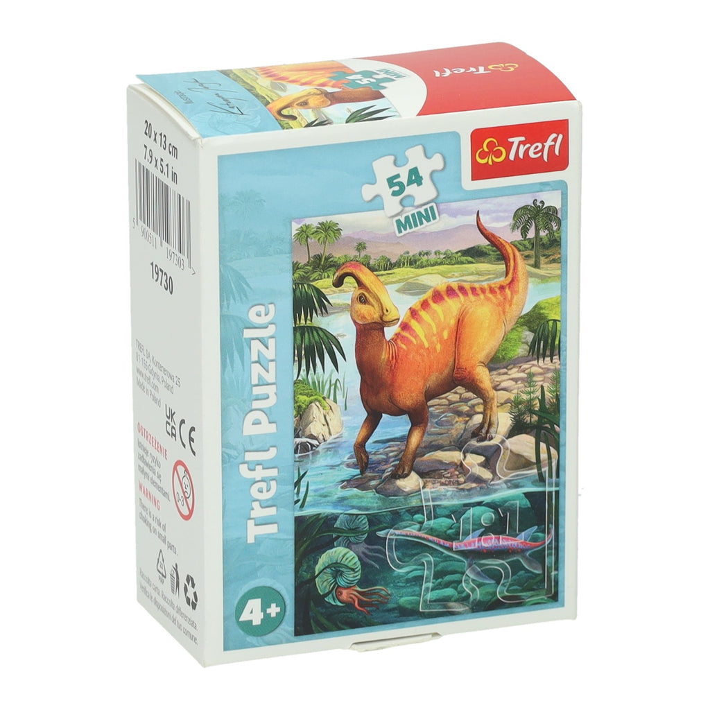 Mini-Puzzle „Fantastischer Dino“, 54 Teile.