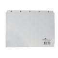 Alfabetische tabbladindex durable a5 14,8x21cm tab 40mm wit