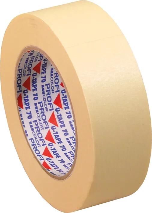 Profi color abdeckband u-tape 70 cover tape 70 w= 50mm 50m wheels