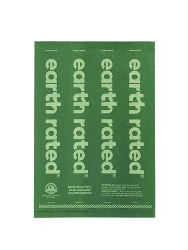 Earth Rated Hundekotbeutel, geruchlos, recycelt