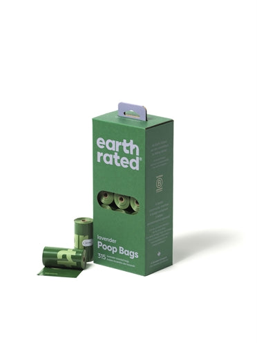 Earth Rated Hundekotbeutel Lavendel Recycelt