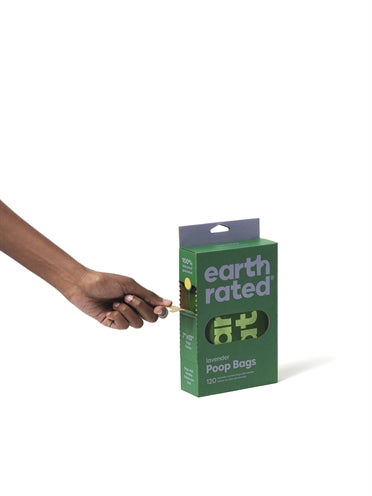 Earth Rated Kotbeutel mit Griffen, Lavendel, recycelt