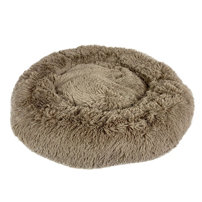 Puh Zenji Relax Donut Hundebett hellbraun