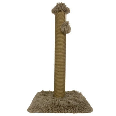 Puh Kratzbaum Plüsch hellbraun