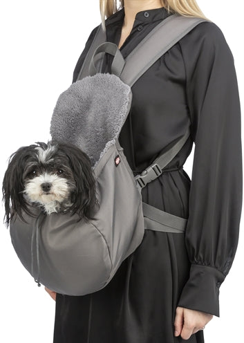 Trixie Hunde-Tragetasche Bauchtragetasche Molly Grau