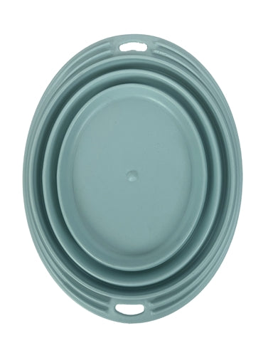 Happy Pet Mad about Pets faltbarer Futternapf / Trinknapf blau