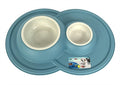 Happy Pet Mad about Pets Futternapf / Trinknapf Vulkan hellblau doppelt