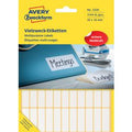 Avery multifunctionele etiketten zweckform 10 x 32 mm wit