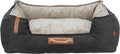 Trixie be nordic - hondenmand fohr - zwart zand - 80x60 cm