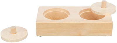 Trixie-Snackbox für Ratten und Kaninchen aus Holz
