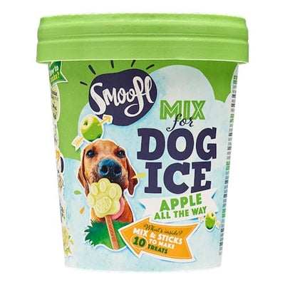 Smoofl Eiscrememischung für Hunde Apfel