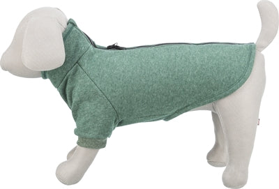 Trixie sweatshirt citystyle amsterdam donkergroen - hondenkleding - 33 cm