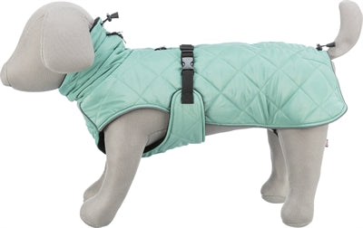 Trixie Citystyle Be Eco Hundemantel Oslo recycelt Jadegrün