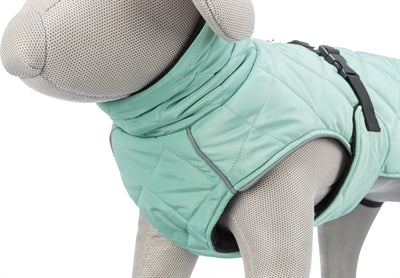 Trixie Citystyle Be Eco Hundemantel Oslo recycelt Jadegrün