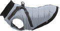 Trixie Hundejacke Pontis mit Geschirr Grau