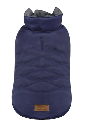 Croci Hundemantel Eco Glam Recycled Blue