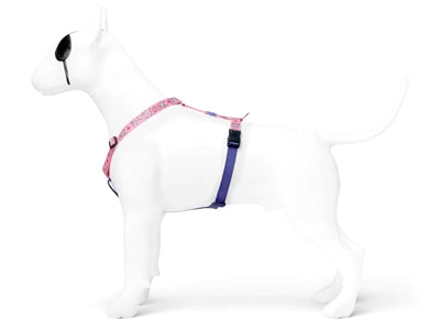Morso Hundegeschirr H-Geschirr recycelt Sweet Tweet Pink