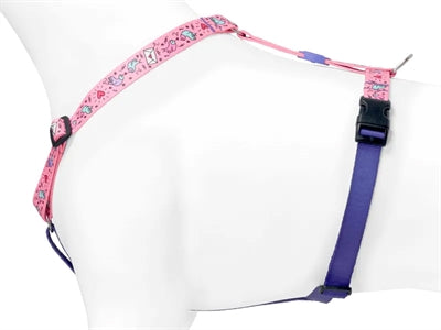 Morso Hundegeschirr H-Geschirr recycelt Sweet Tweet Pink