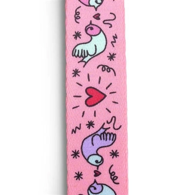 Morso Hundegeschirr H-Geschirr recycelt Sweet Tweet Pink