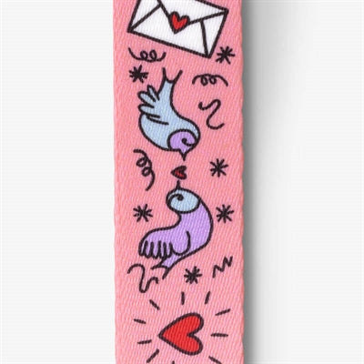 Morso Mini-Hundegeschirr, verstellbar, recycelt, Sweet Tweet Pink