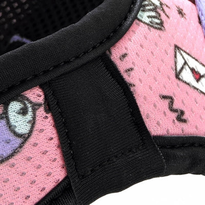 Morso Hundegeschirr aus recyceltem Mesh-Gewebe, süß, pink