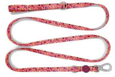 Morso Hundeleine verstellbar recycelt pink think pink