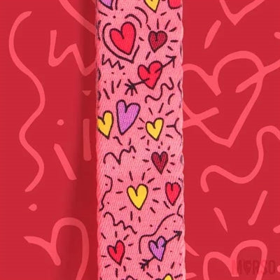 Morso Hundeleine verstellbar recycelt pink think pink
