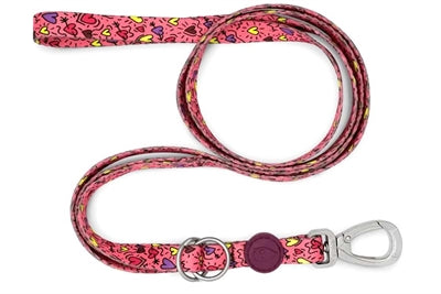 Morso Hundeleine verstellbar recycelt pink think pink