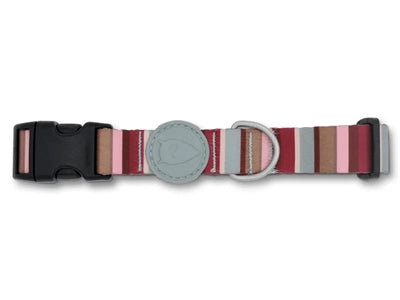 Morso recyceltes Skyline rot-rosa Hundehalsband