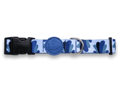 Morso recyceltes blaues Hundehalsband