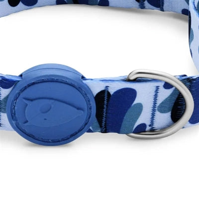 Morso recyceltes blaues Hundehalsband