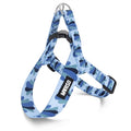 Morso Mini-Hundegeschirr, verstellbar, recycelt, Splash Blue