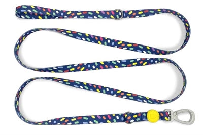 Morso Hundeleine, verstellbar, recycelt, Farbe: Invaders Lila