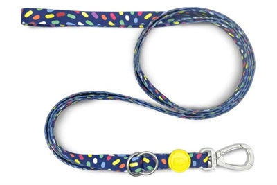 Morso Hundeleine, verstellbar, recycelt, Farbe: Invaders Lila