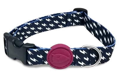 Morso Hundehalsband aus recyceltem Stromfluss, schwarz