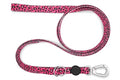 Morso Hundeleine verstellbar recycelt Bubble Leo Pink