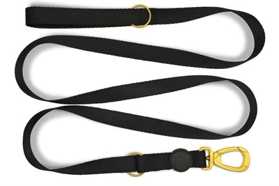 Morso Hundeleine verstellbar recyceltes Gold Kaviar Gold
