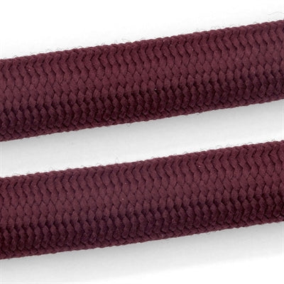 Morso Halb-Slip-Hundehalsband aus weichem, recyceltem Seil, pflaumenfarben