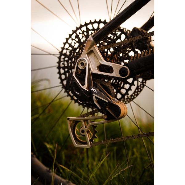Kmc kette x-flat waxed chain x-flat waxed 12 13 fold 126gl silver