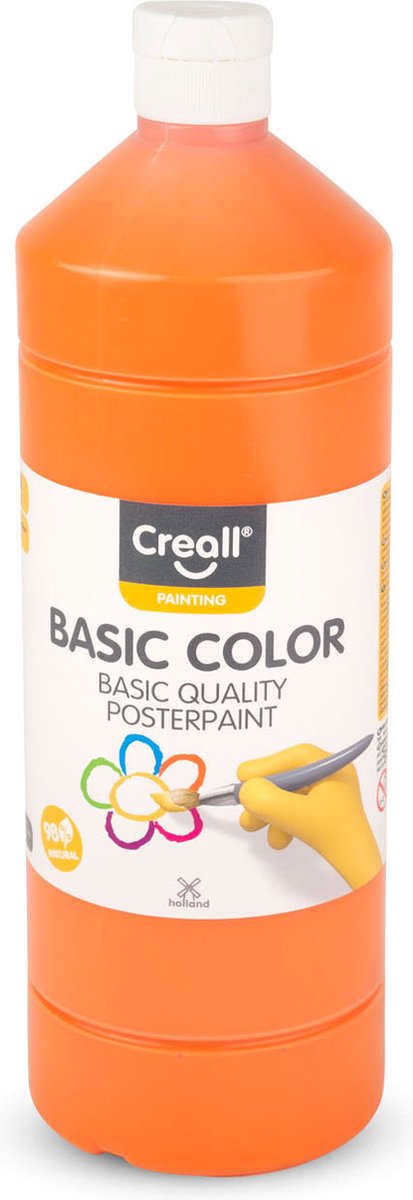 Creall Schulfarbe, orange, 1 Liter