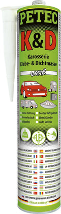Petec dichtmasse k d body sealant 310 ml white