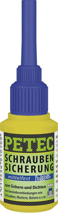 Petec schraubensicherung screw retention 10g medium strength blu