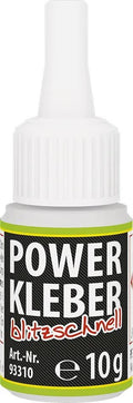 Petec universalklebstoff power kleber blitzschnell second glue 10g water bottle