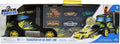 Online retail shop vrachtauto silver wheels transporter met 4 auto's