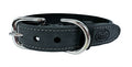 Sazzz Halsband für Hunde, Nomaden-Vintage-Leder, Anthrazit
