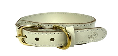 Sazzz Hundehalsband Pioneer Ledercreme