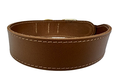 Sazzz Hundehalsband Pioneer Leder Sattelbraun