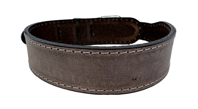 Sazzz Hundehalsband Boho Vintage Leder braun