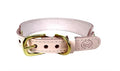 Sazzz Hundehalsband, süßes Leder, rosa